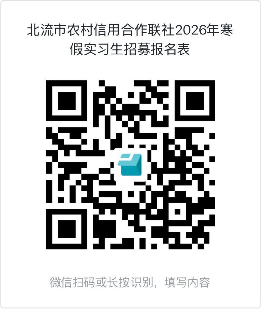 [广西]2026年北流市农村信用合作联社寒假实习生招募启事